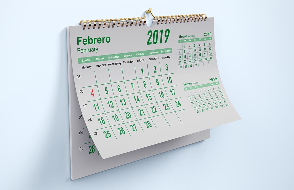 IMPRESIÓN DE CALENDARIOS